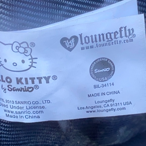 Y2K Loungefly HELLO KITTY BOWLER BAG DOME Leopard SATCHEL CARRYALL WEEKENDER - Picture 10 of 10